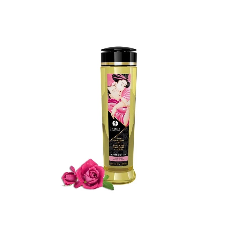 Olejek do masażu - Shunga Massage Oil Aphrodisia Roses 240 ml